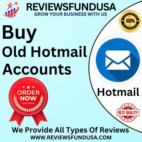 Buy Verified Hotmail Accounts