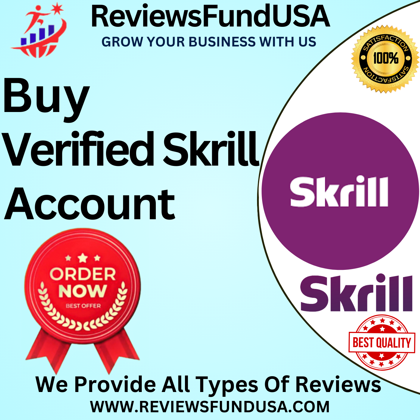 Buy Verified Skrill Accounts - ReviewsFundUSA