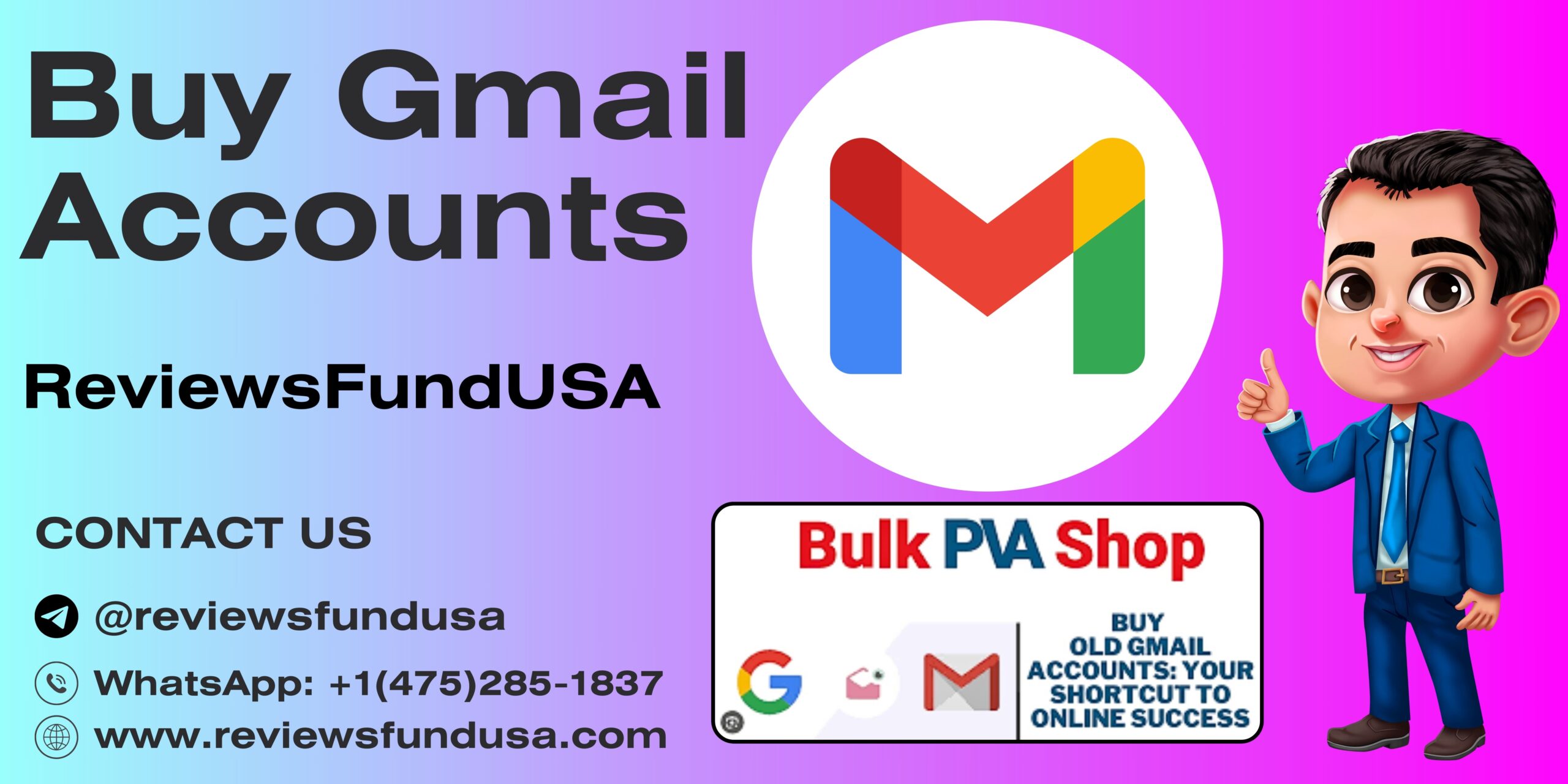 Buy Old Gmail Accounts PVA